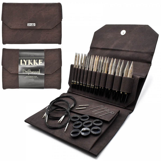 LYKKE Driftwood 5” Interchangeable Needle Sets