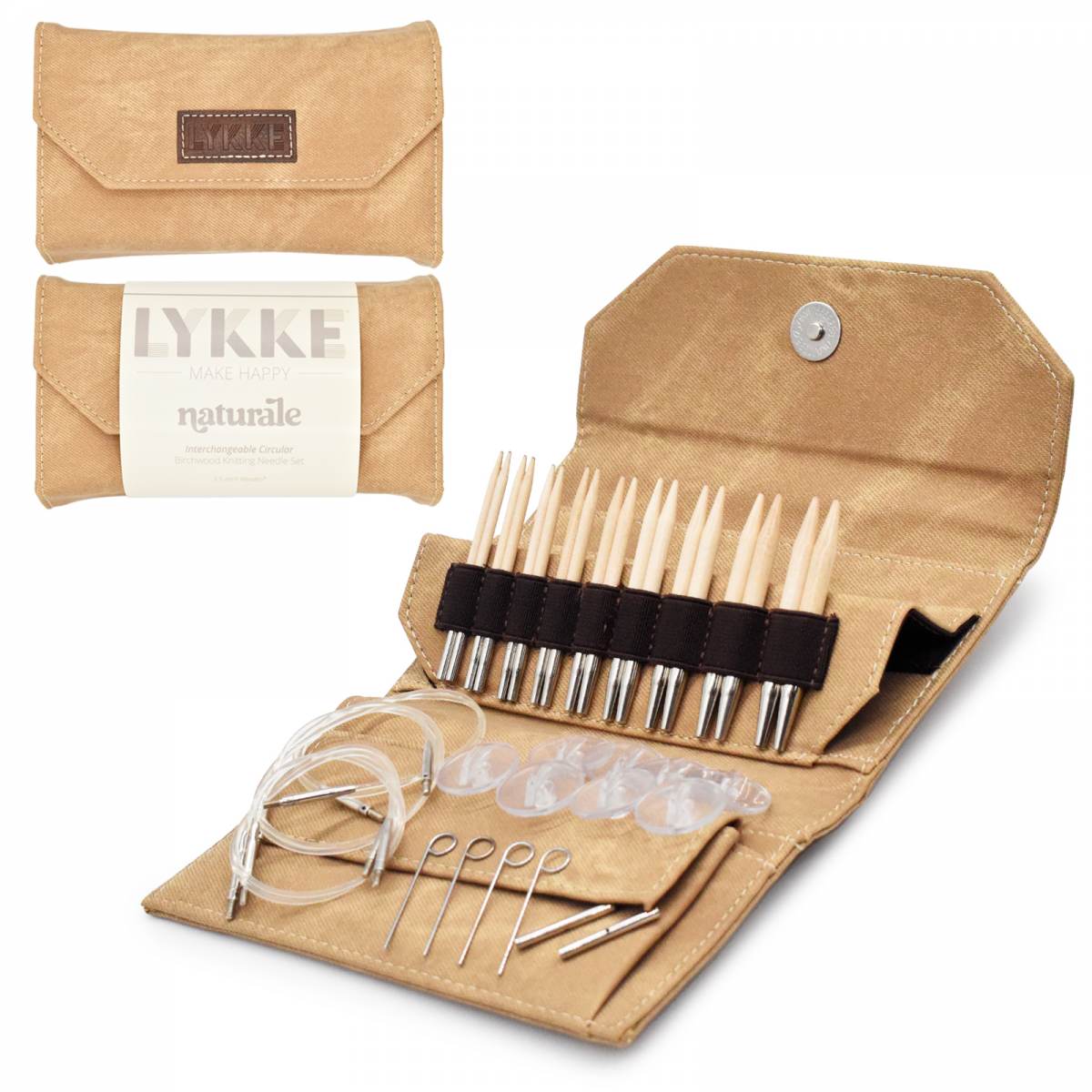 LYKKE Naturale 3.5" Interchangeable Set