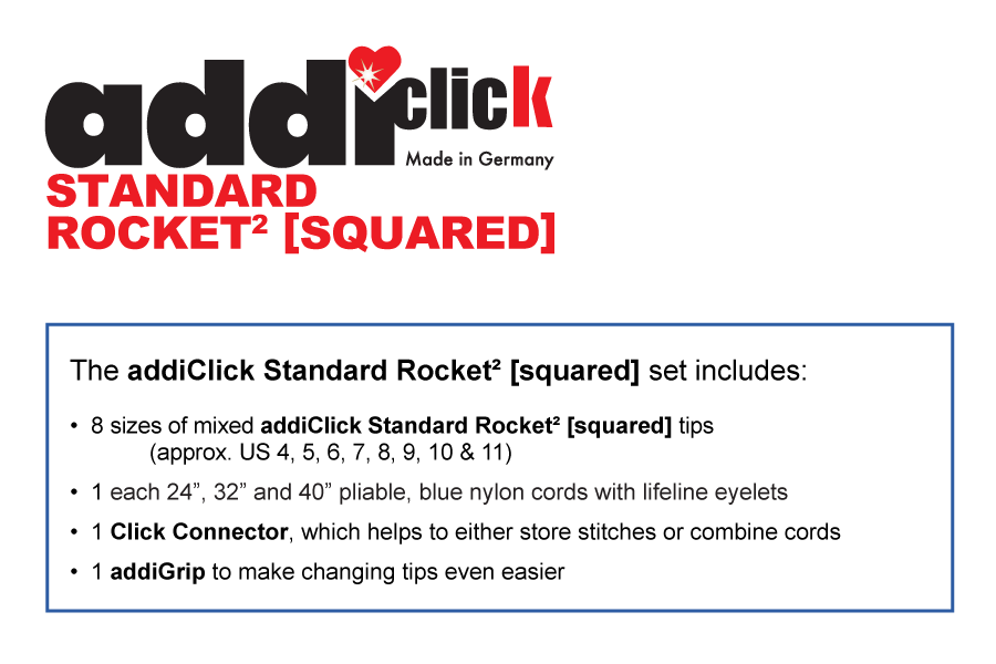 addiClick® Rocket Squared Set