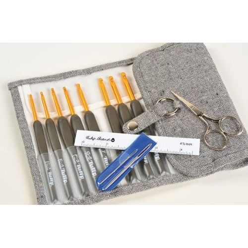 Etimo Crochet Hooks Set Silver TES-002