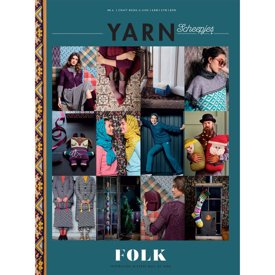 Scheepjes Yarn Book-a-Zine: FOLK Edition