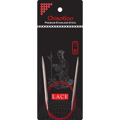 Chiaogoo RED Lace Circulars - 24" (60 cm)